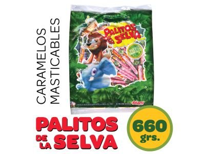 CARAMELOS PALITOS DE LA SELVA CLASICOS 660 gr