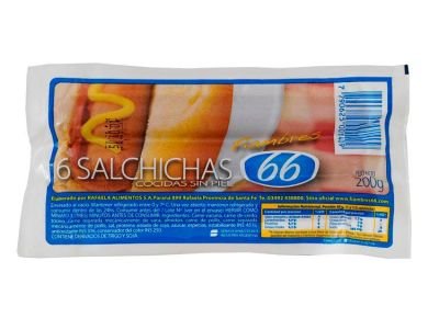 SALCHICHA 66 x 6 UN