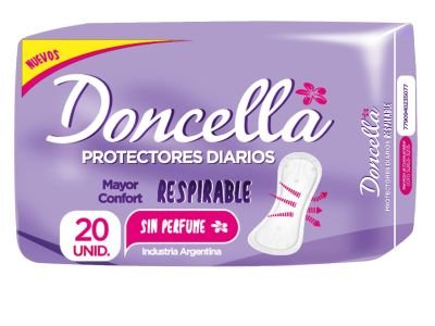 PROTECTORES FEMENINOS DONCELLA POCKET SIN DESODORANTE 20 UN