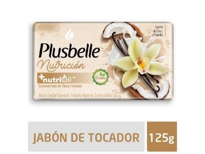 JABON DE TOCADOR PLUSBELLE NUTRICION  120 GR
