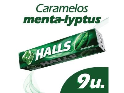 PASTILLAS HALLS MENTA LYPTUS 28 GR