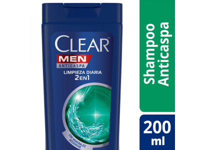 SHAMPOO CLEAR DUAL 2EN1 200 ML