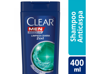 SHAMPOO CLEAR DUAL 2EN1 400 ML