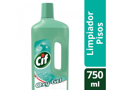 LIMPIADOR CIF PISOS OXY GEL 750 ml
