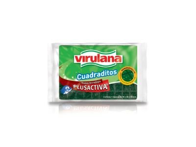 ESPONJA DE FIBRA VIRULANA CUADRICULADA
