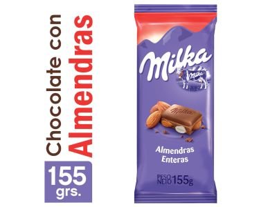 CHOCOLATE MILKA ALMENDRA 155 GR
