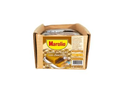 DULCE MAROLIO BATATA CON CHOCOLATE CAJON 5 KG
