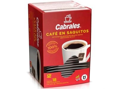 CAFE CABRALES SAQUITOS 18 UN