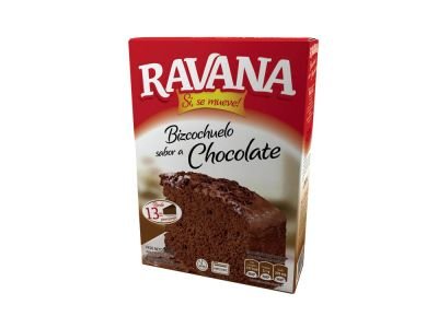 BIZCOCHUELO RAVANA CHOCOLATE 540 GR