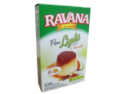FLAN RAVANA VAINILLA LIGHT 16 GR