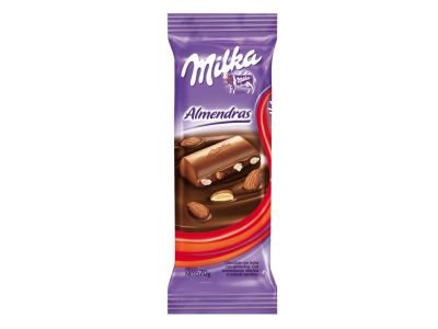 CHOCOLATE MILKA ALMENDRAS 55 GR