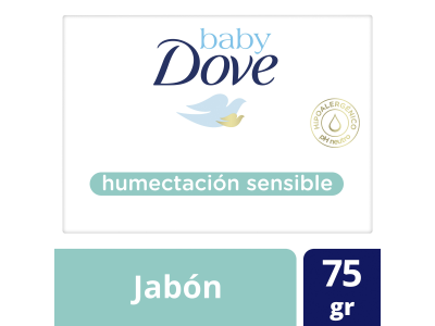 JABON DE TOCADOR DOVE BABY HEMECTACION SENSIBLE 75 GR