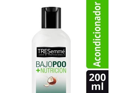 ACONDICIONADOR TRESEMME BAJOPOO + NUTRICION 200 ML