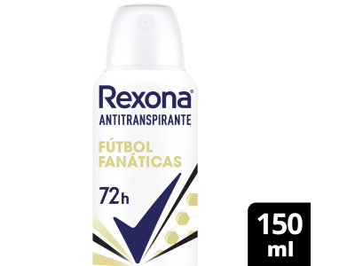 ANTITRANSPIRANTE FEMENINO REXONA FOOTBALL 150 ML