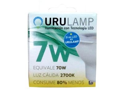 LAMPARA URULAMP LED CALIDA 7 WT