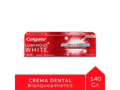 CREMA DENTAL COLGATE LUMININOUS WHITE 140 GR