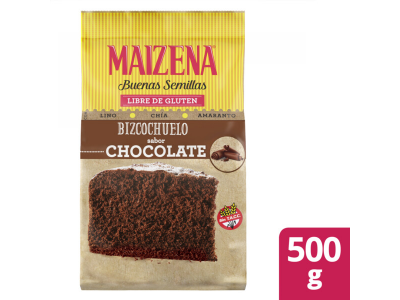 BIZCOCHUELO MAIZENA CHOCOLATE 500 gr