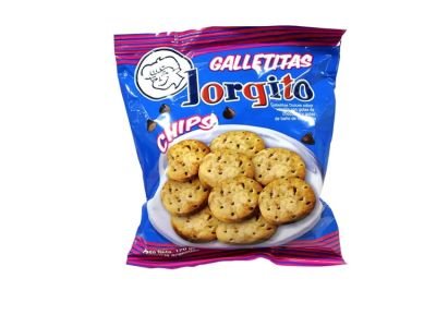 GALLETITAS JORGITO GOTAS CHOCOLATE 120 gr