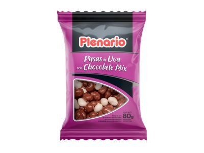 PASAS DE UVA PLENARIO CON CHOCOLATE MIX 80 gr