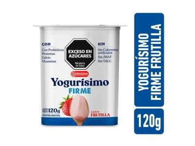 YOGHURT YOGURISIMO FRUTILLA FIRME ENTERO 120 gr