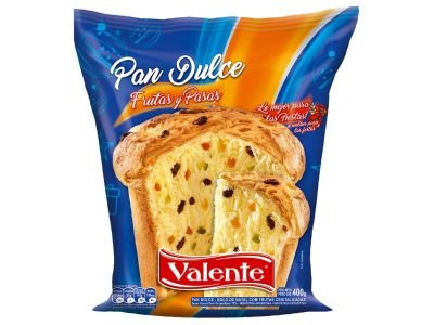 PAN DULCE VALENTE CON FRUTA 400 gr