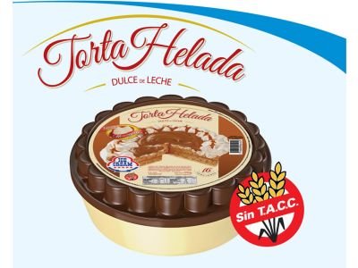 HELADO ICE CREAM TORTA DULCE DE LECHE 990 gr