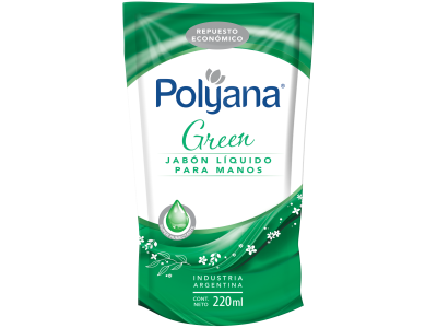 JABON LIQUIDO POLYANA GREEN DOYPACK 220 ml