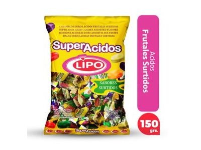 CARAMELOS LIPO SUPER ACIDO 150 gr