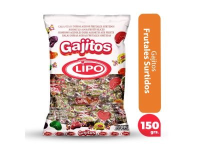 CARAMELOS LIPO GAJITOS 150 gr