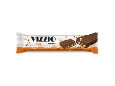 CHOCOLATE VIZZIO LECHE Y MANI 85 GR 