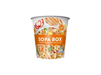 SOPA BOX POLLO CON ANILLITOS 45 GR