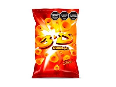 SNACK 3D QUESO 143 GR