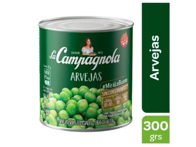 ARVEJAS LA CAMPAGNOLA 300 GR