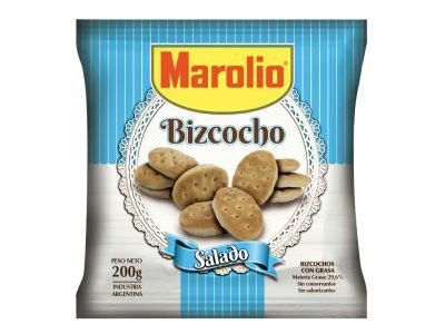 BIZCOCHOS MAROLIO DE GRASA 200 GR