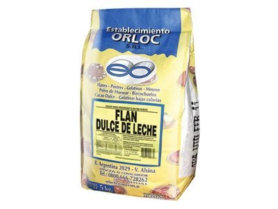 FLAN ORLOC DULCE DE LECHE 5 KG