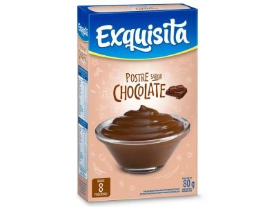POSTRE EXQUISITA CHOCOLATE 80 GR