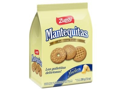 GALLETITAS ZUPAY MANTEQUITAS 200 GR