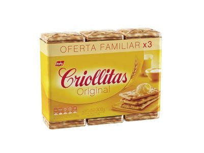 GALLETITAS CRIOLLITAS 3X100 GR