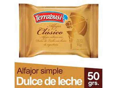 ALFAJOR TERRABUSI CHOCOLATE FAMILIAR 50 GR