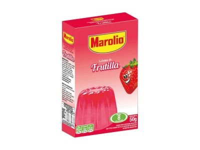 GELATINA MAROLIO FRUTILLA 50 GR