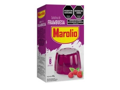 GELATINA MAROLIO FRAMBUESA 50 GR