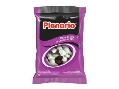PASAS DE UVA PLENARIO CON CHOCOLATE 80 GR