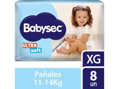 Pack 1 Paquete de Pañal Bebé Babysec Recién nacido 20 un + Pack 1 Paquete  de Pañal Bebé Babysec Super Premium 56 un P