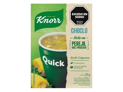 SOPA KNORR QUICK CHOCLO 85 GR