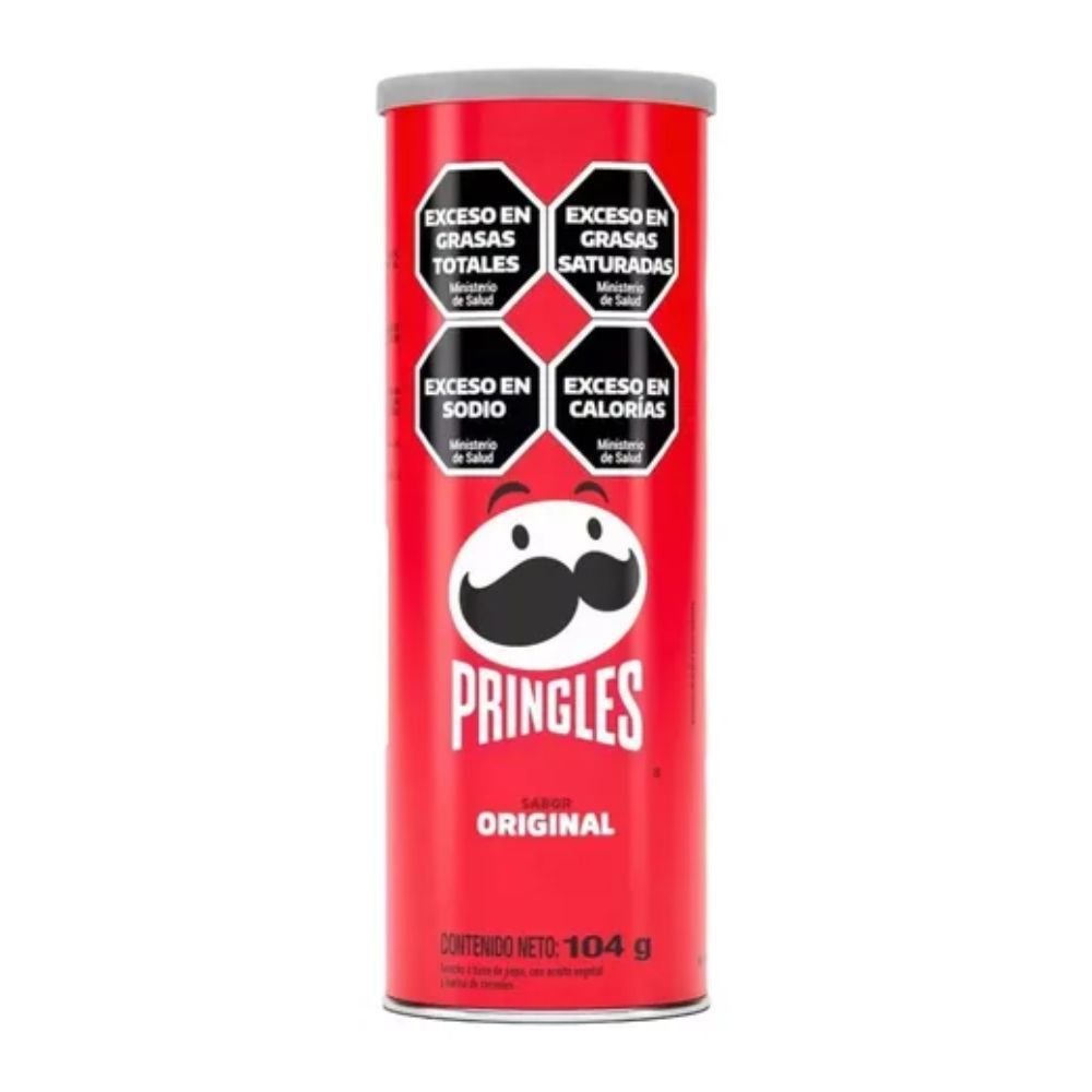 PAPAS FRITAS PRINGLES ORIGINAL 104 GR