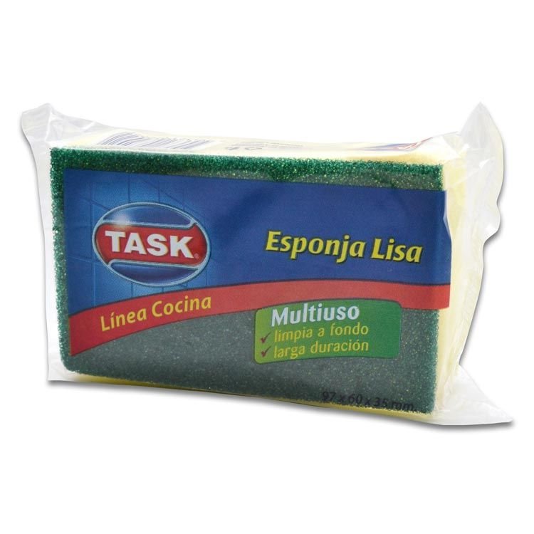ESPONJA DE FIBRA TASK LISA