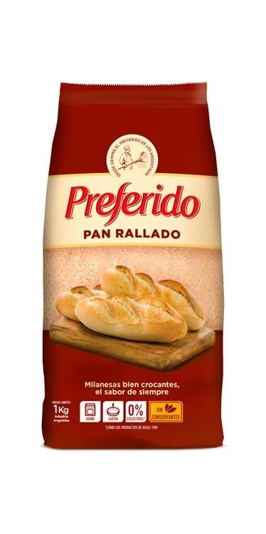 Pan Rallado Preferido 1 Kg