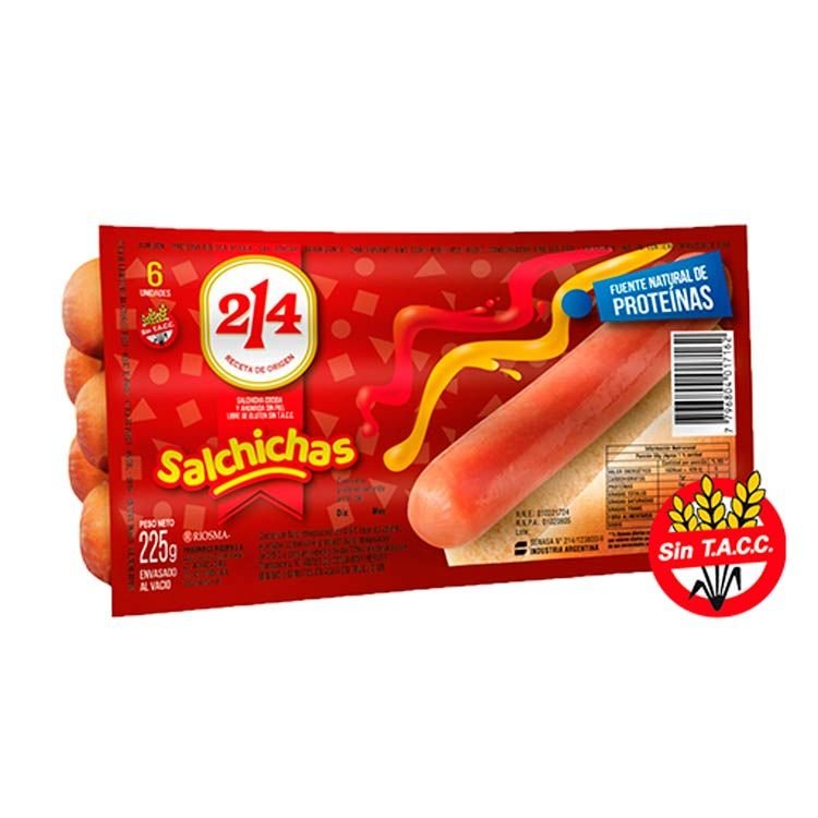 SALCHICHA 214 x 6 UN
