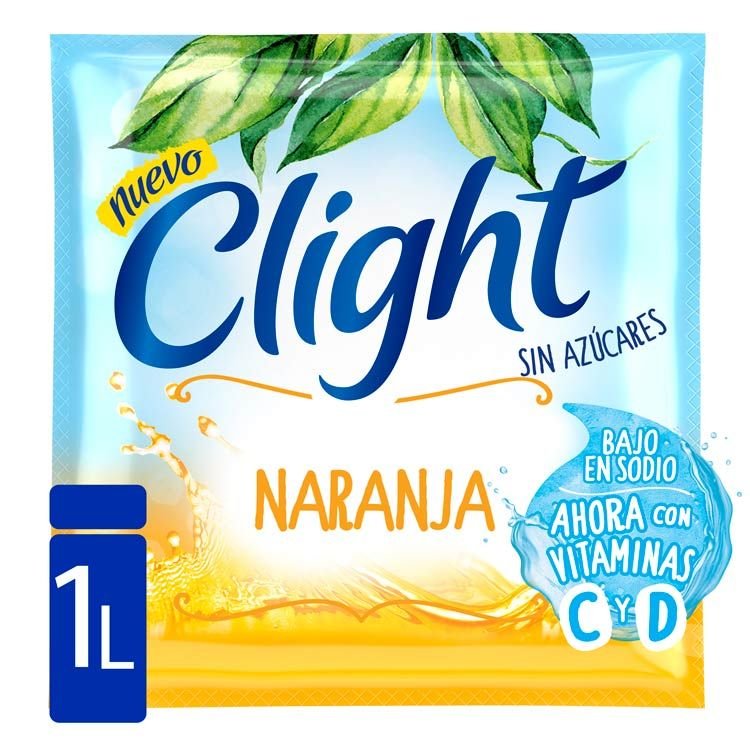 JUGO CLIGHT NARANJA 10 GR