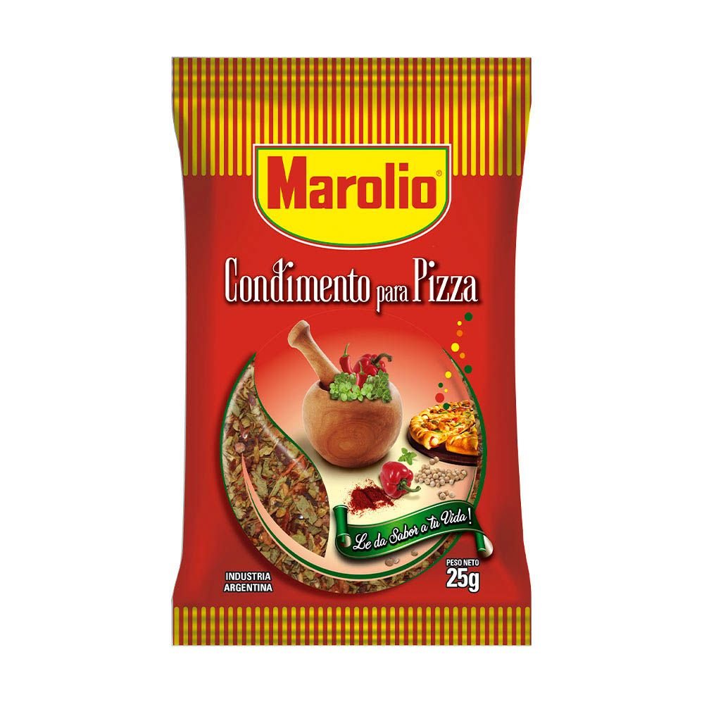 CONDIMENTO PARA PIZZA MAROLIO 25 GR
